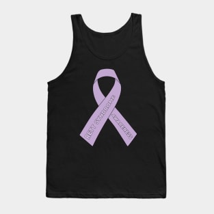 Rett Syndrome Awareness Ribbon Tank Top